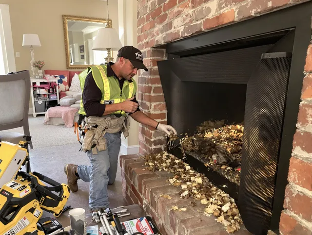 Safe screening installation by Hinesville Chimney Sweep in Hinesville, GA